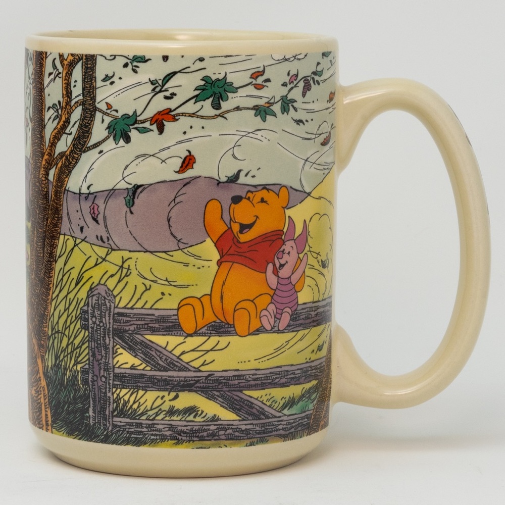 Winnie the Pooh “windy day” mug